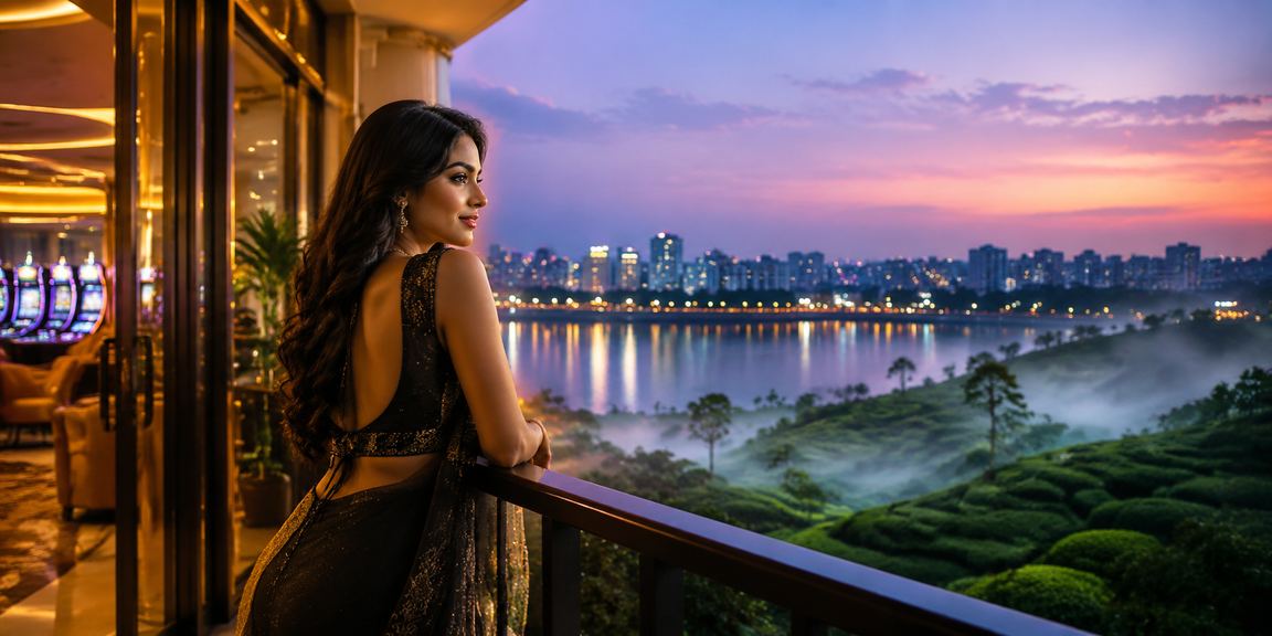 ঢাকায় চা বাগানের পরিবেশে বিনোদন প্ল্যাটফর্ম ব্যবহার করছেন একজন ব্যবহারকারী